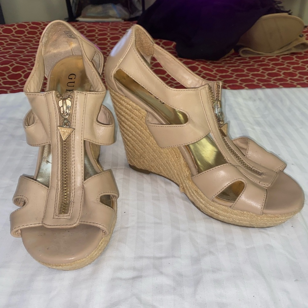 Guess heel wedges
